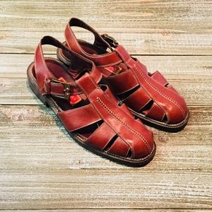 Cole Haan Country Leather Fisherman Sandals